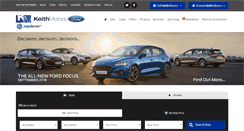 Desktop Screenshot of keithmotors.com